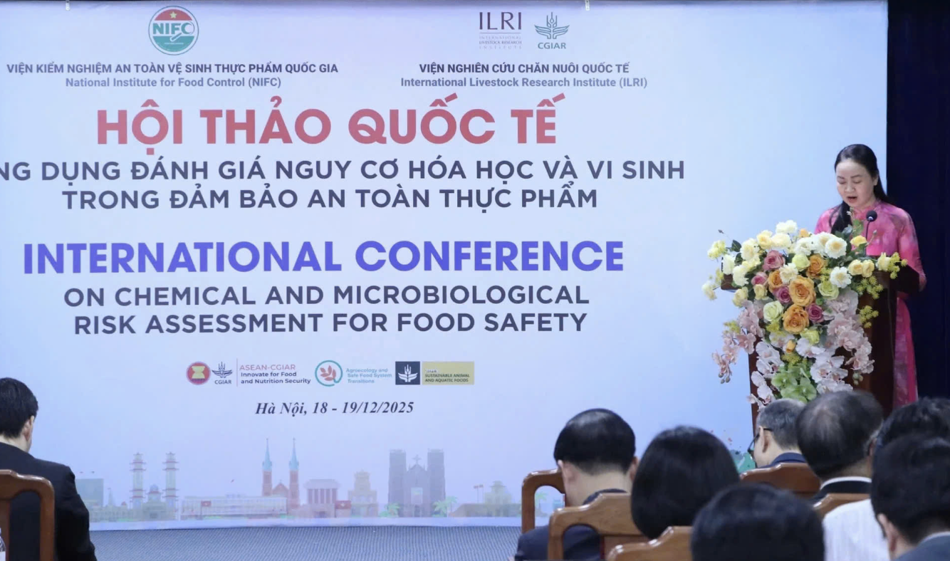Đánh giá nguy cơ và số hóa dữ liệu an toàn thực phẩm: “Lá chắn” bảo vệ sức khỏe cộng đồng